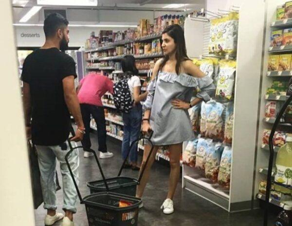 Virat Kohli with Bae Anushka Sharma on the Streets of NY