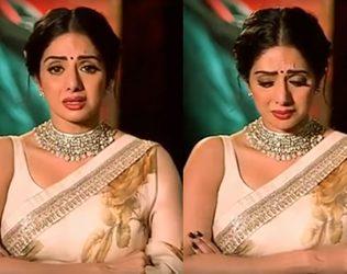 What, Did Sridevi Kapoor Really Cry Don't Call it A Publicity Stunt