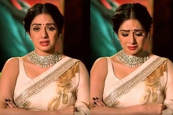 What, Did Sridevi Kapoor Really Cry Don't Call it A Publicity Stunt