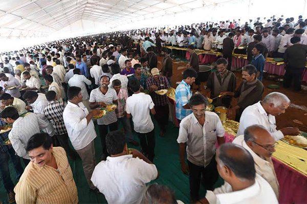 Worst Arrangements for Cadre at YSR Congress Plenary