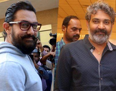 Aamir Makes S. S. Rajamouli Happy! - Baahubali 2