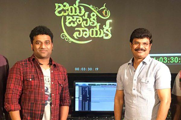 Boyapati Srinu on Differences with Devi Sri Prasad!