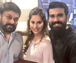 Chiranjeevi Birthday Celebrations With Mega Family