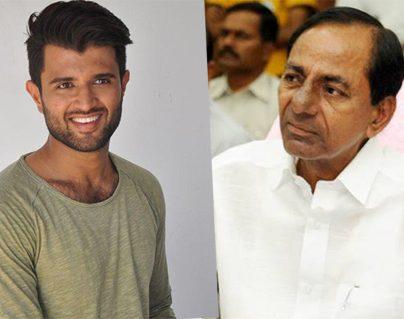Is KCR Backing Arjun Reddy Hero?
