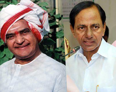 KCR Sings Praises of NTR