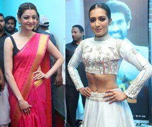 Kajal Aggarwal, Catherine Tresa - Nene Raju Nene Mantri Event Photos