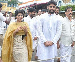LIE Team visits tirumala