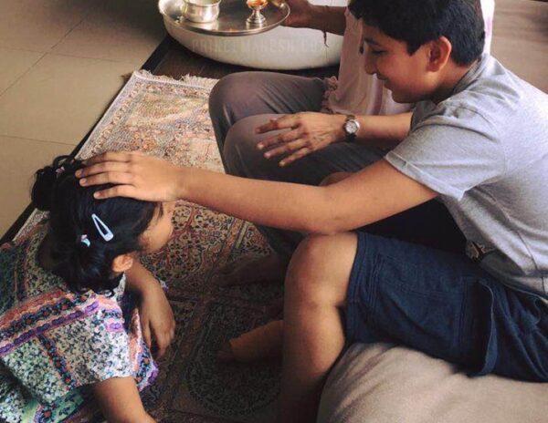 Mahesh Babu Sitara Rakshabandhan