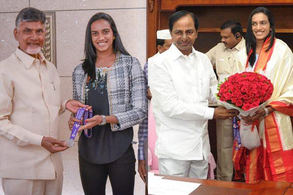 PV Sindhu Who Gets Pampered by Both the Telugu CM