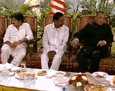 Pawan Kalyan in One One with Governor's at Home