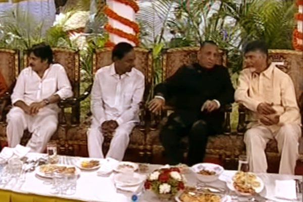 Pawan Kalyan in One One with Governor's at Home
