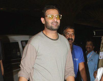Prabhas on Ramoji Film City sets