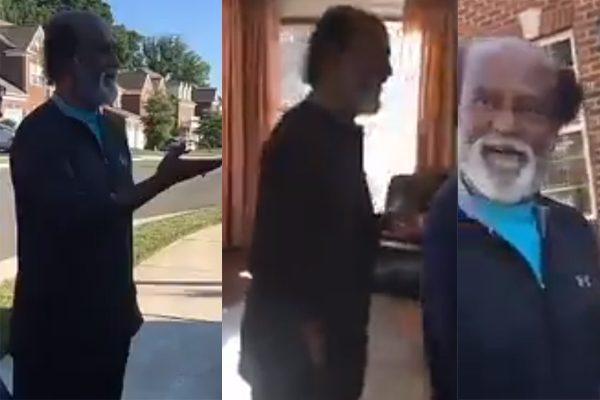 Rajinikanth - Surprise Visit Fans USA