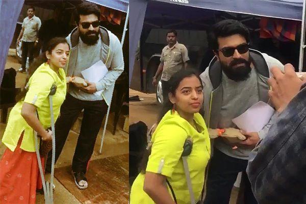 Ram Charan Arranges Drop Off for Female Fan