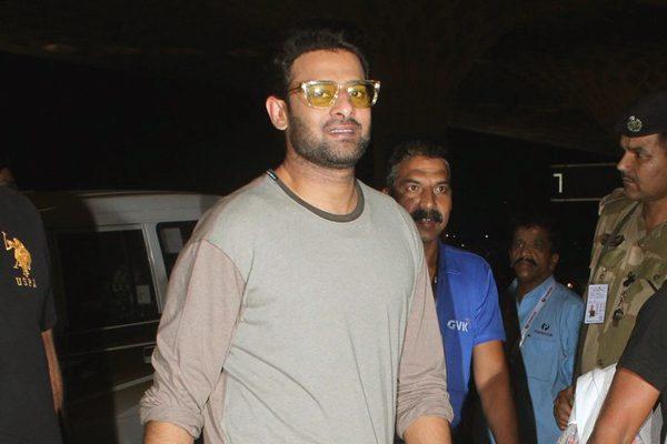 Prabhas on Ramoji Film City sets