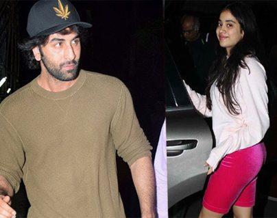 Sridevi's Daughter Jhanvi Kapoor Flirting with Ranbir Kapoor