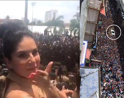 Sunny Leone Drenched in the Sea