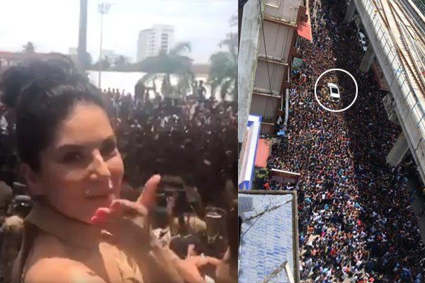 Sunny Leone Drenched in the Sea