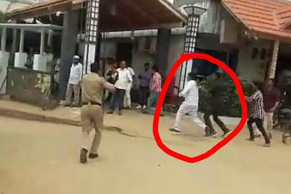 YSR Congress and TDP Cadre clash in Nandyal, Gun Shots Fired