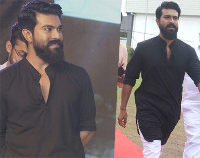 What Kurta Brand is Ram Charan Promoting?