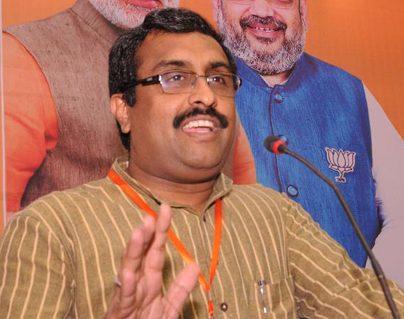 BJP Senior Ram Madhav to Contest from Telangana