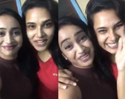 Bigg Boss Hariteja with Vindhya Vishaka!