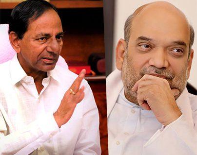 Can KCR Show Amit Shah His Place?