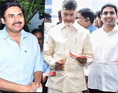TDP Bosses Chandrababu Naidu And NAra Lokesh Greet Pawan Kalyan on his Birthday