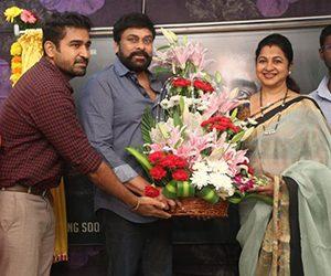 Chiranjeevi Launches Vijay Antony Indrasena First Look
