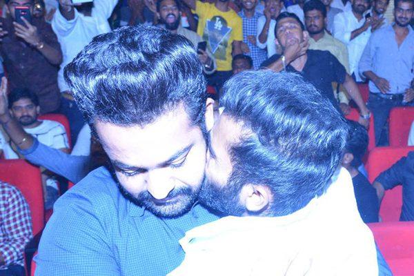 Fan Embraces Jr NTR in a Tight Hug - Jai Lava Kusa