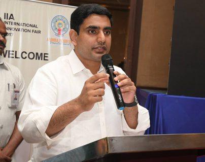 IIA International Innovation Fair 2017 - Targeting Nara Lokesh out of Grudge