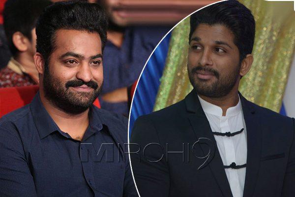 Jr NTR likes Allu Arjun Dance