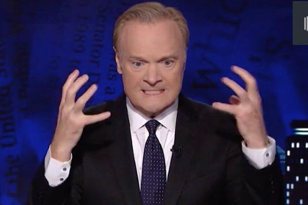 MSNBC News reader exhausted!