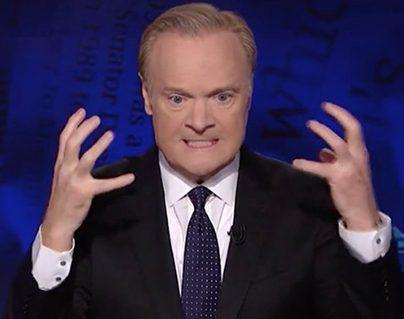 MSNBC News reader exhausted!