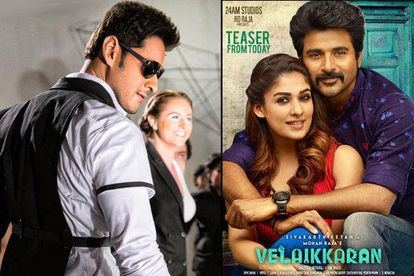 Mahesh Babu 'SPYder' Escapes a Major Threat Velaikkaran!
