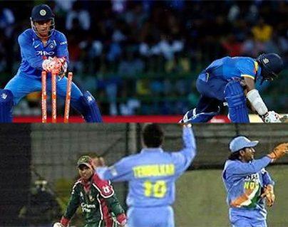 Meet Mahendra Singh Dhoni 100 Stumping record