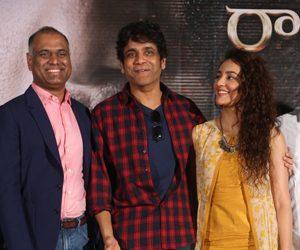 Nagarjuna, Seerat Kapoor At Raju Gari Gadhi 2 Trailer Launch Photos