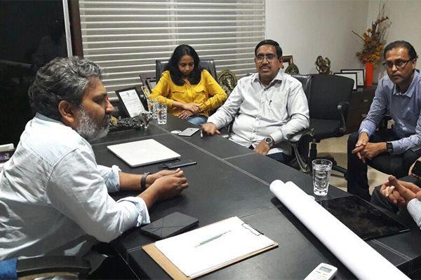 Narayana's Daughter in Amaravati Designs Meeting