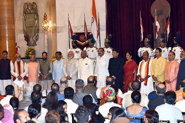 Narendra Modi New Team with No New Telugu Faces!