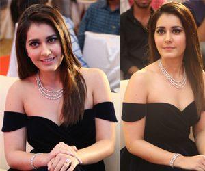 Raashi Khanna At Jai Lava Kusa Audio Launch Photos