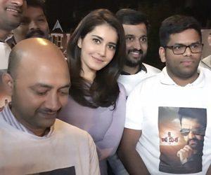 Raashi Khanna Watches Jai Lava Kusa In London Photos