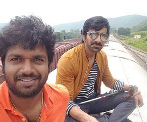 Raja The Great Working Stills - Ravi Teja Stills