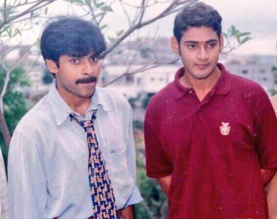 Rare Pic of Two Top Telugu Stars- Pawan Kalyan, Mahesh Babu