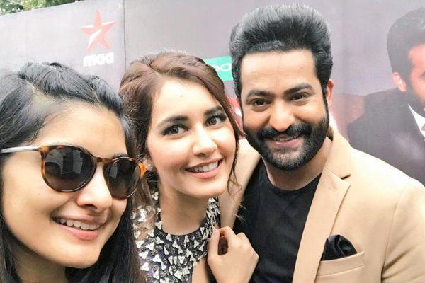 Rashi Khanna, Niveda Thomas Were My Stress Busters - NTR