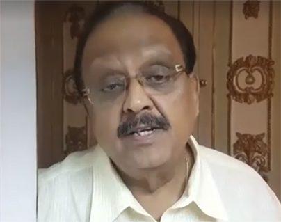 S. P. Balasubrahmanyam condemns the rumours of critical health