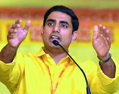 Sakshi Hellbent on Tarnishing Nara Lokesh Image