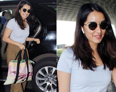 Shraddha Kapoor All Set for the Saaho Work in Hyderabad