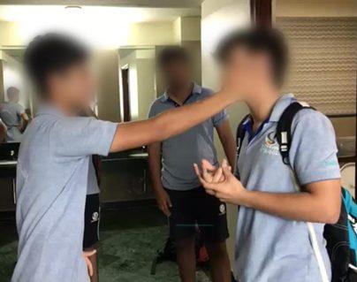 Slap Bet of School Boys Goes Wrong