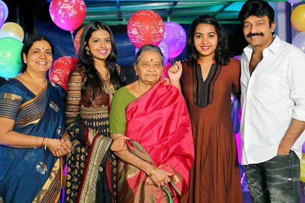 Sorrow at Hero Rajasekhar's with Mothers Demise