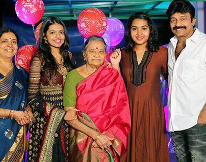 Sorrow at Hero Rajasekhar's with Mothers Demise